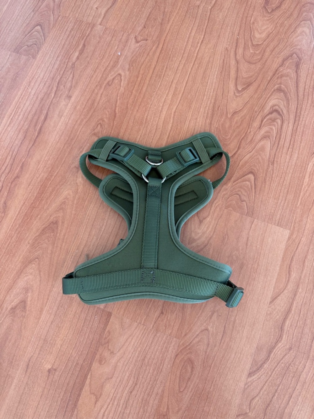 Olive Green Padded No-Pull Dog Harness